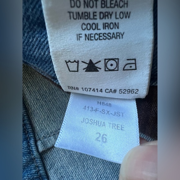 Habitual Harlow trouser flare pintuck jeans in Joshua tree. Size 26 NWT! - Picture 7 of 16